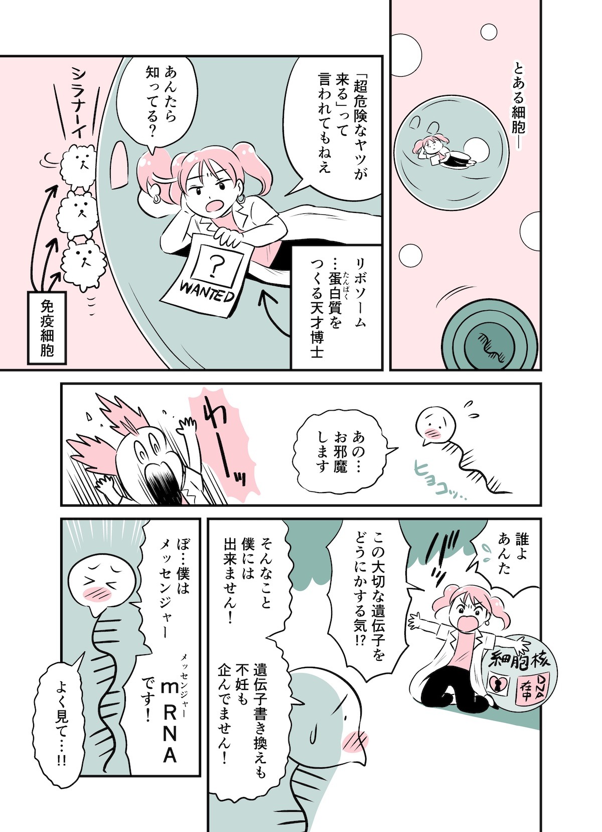 ゆうこす賞の受賞作品「Dr.リボソームの遺志」