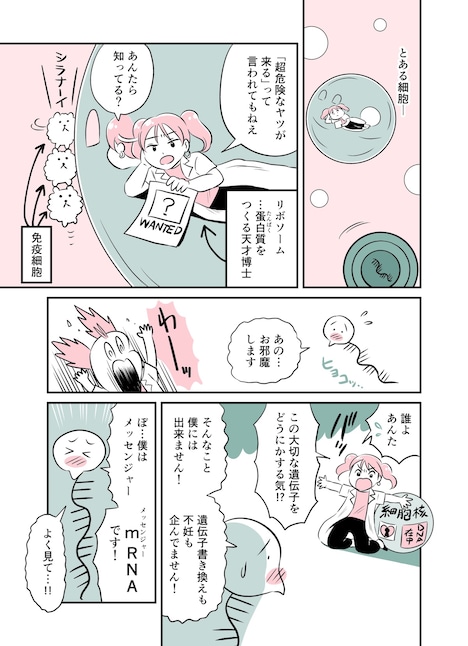 ゆうこす賞の受賞作品「Dr.リボソームの遺志」