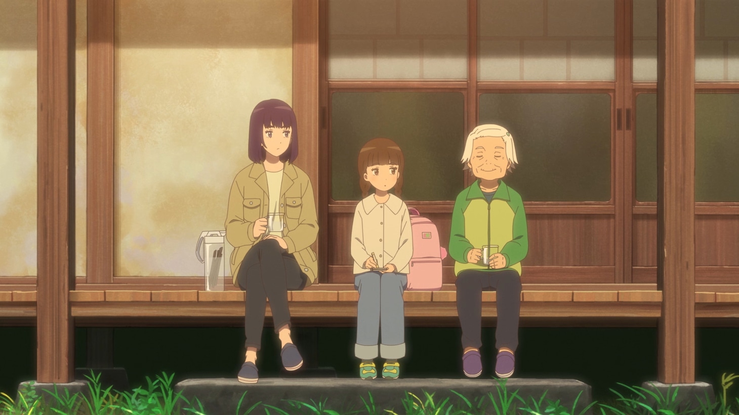 アニメ映画「岬のマヨイガ」新たな場面カット。