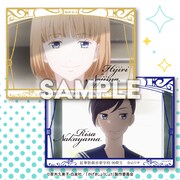 野島聖と中山リサのブロマイド。