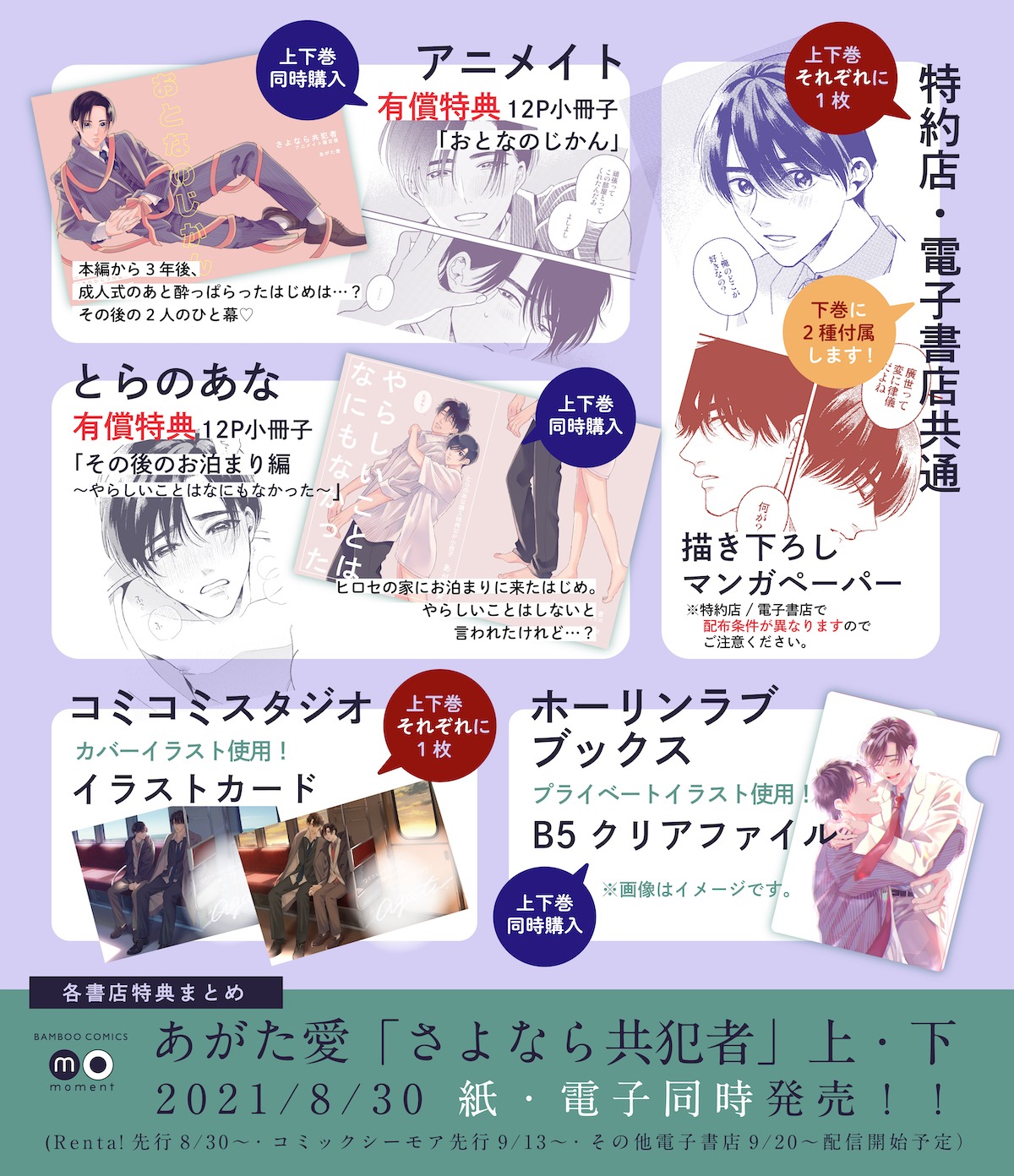 購入特典まとめ