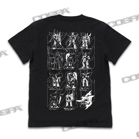 「A級ヘビーメタル Tシャツ」の背面。