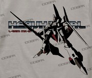 「エルガイム Mk-II Tシャツ」のフロント。