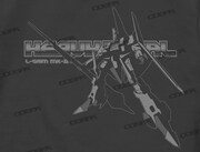 「エルガイム Mk-II Tシャツ」のフロント。