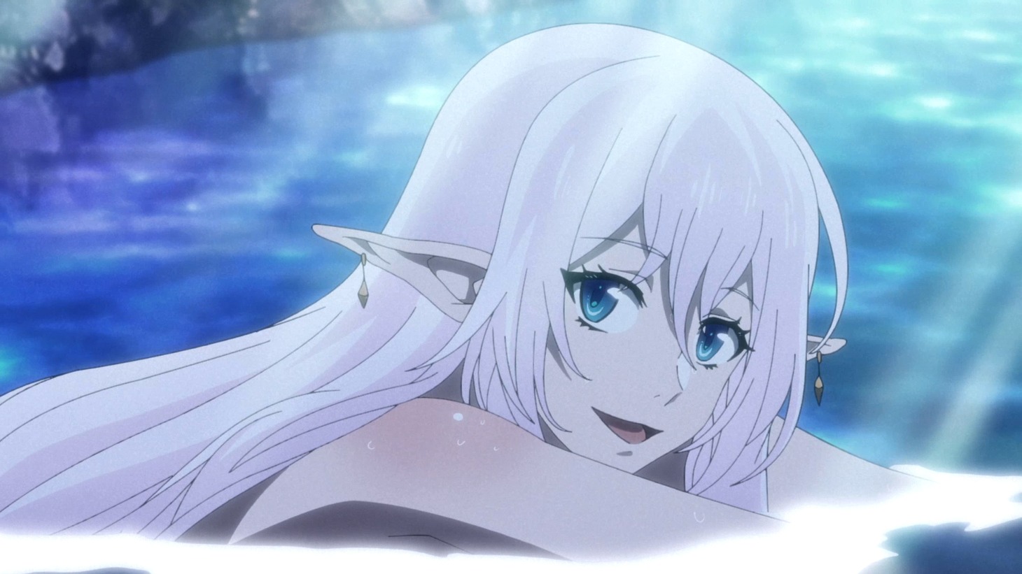 TVアニメ「真の仲間じゃないと勇者のパーティーを追い出されたので、辺境でスローライフすることにしました」PV第2弾より。
