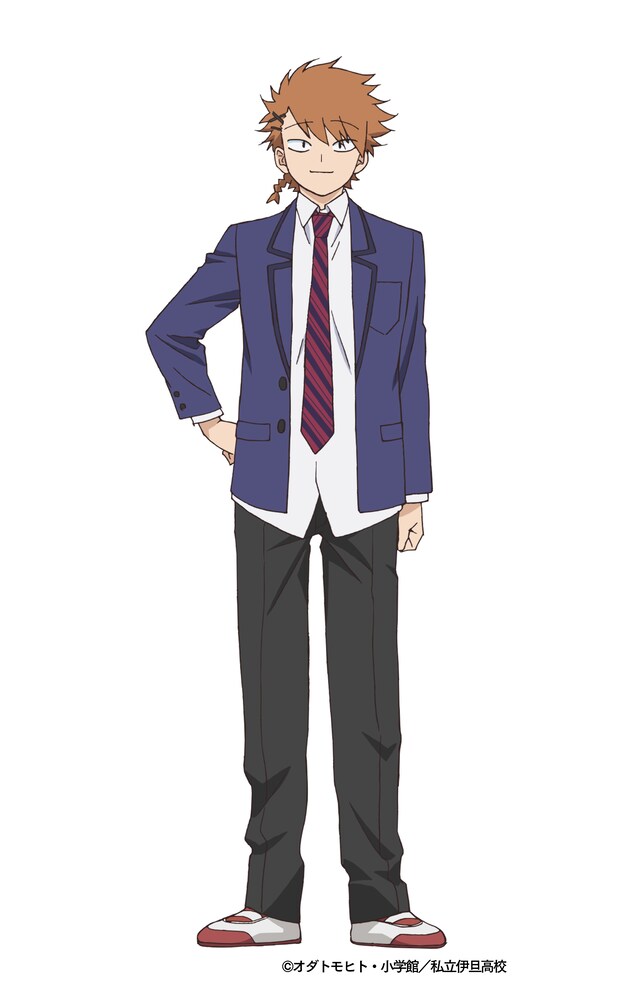 地洗井茂夫（CV：赤羽根健治）。茶髪で親しみやすい雰囲気の男子。いわゆる「チャラい」リア充だが、他の特徴的なクラスメイトに囲まれているせいで、どこかモブキャラ的な存在に。