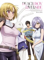TVアニメ「ピーチボーイリバーサイド」Blu-ray BOXのジャケット。