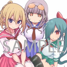 VAP STOREの店舗特典より、クール教信者による複製色紙。