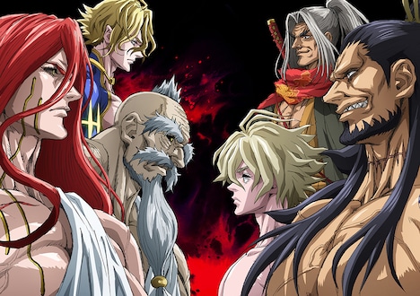 アニメ「終末のワルキューレ」ビジュアル