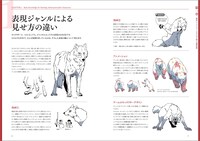 「獣人・擬人化 人外デザインのコツ」より。