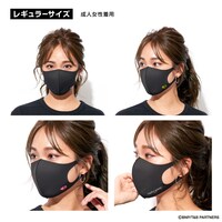 「TIGER & BUNNY」とBABYDOLLのコラボマスク使用イメージ