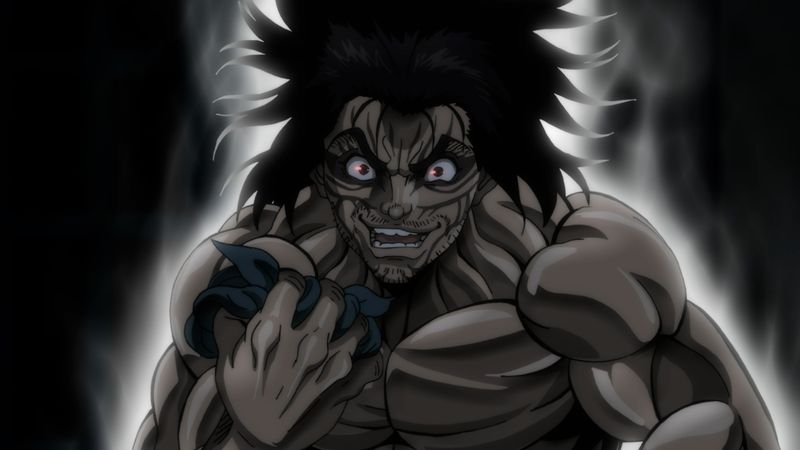 アニメ「範馬刃牙」第2弾PVより。