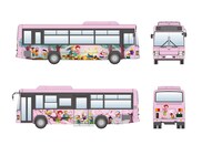 直行バスの新デザイン。