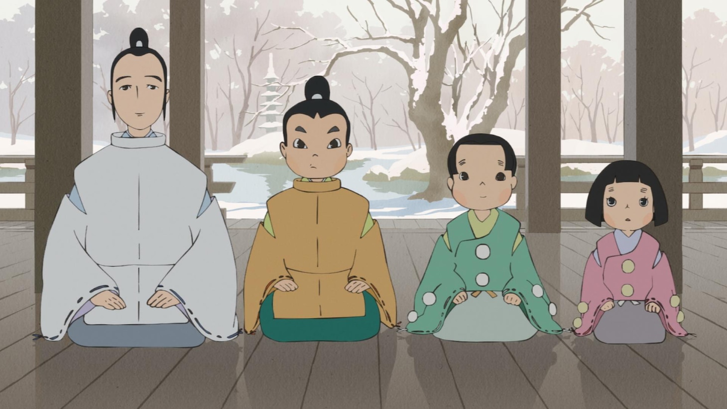 TVアニメ「平家物語」より。 (c)「平家物語」製作委員会