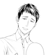 「それでも愛を誓いますか?」より、純須武頼。(c)萩原ケイク/双葉社