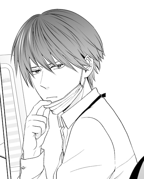 「それでも愛を誓いますか?」より、真山篤郎。(c)萩原ケイク/双葉社