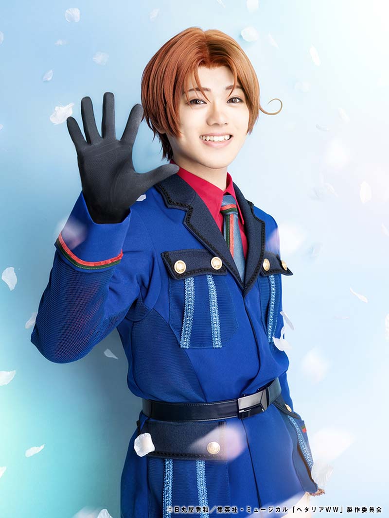 長江崚行扮するイタリア。