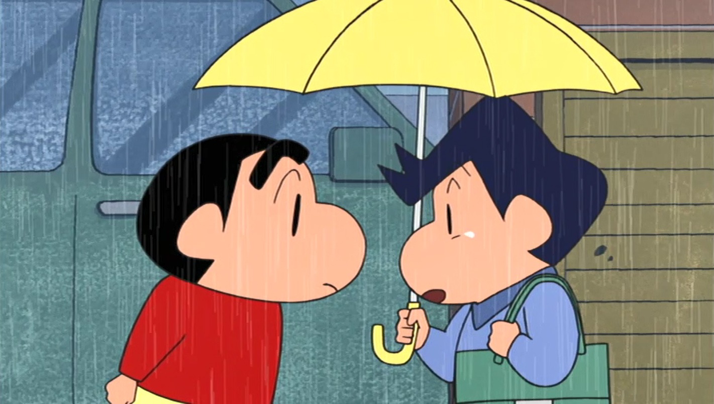 TVアニメ「クレヨンしんちゃん」より、「オラの心はエリートだゾ」の場面カット。