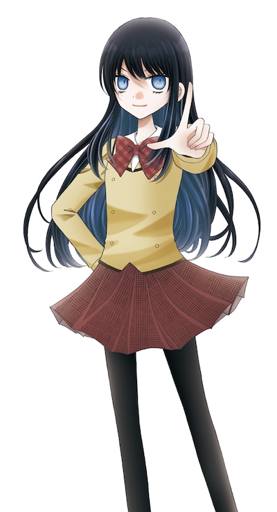 にしむらともこが描き下ろした「めちゃモテ委員長ver. 」のAdo。