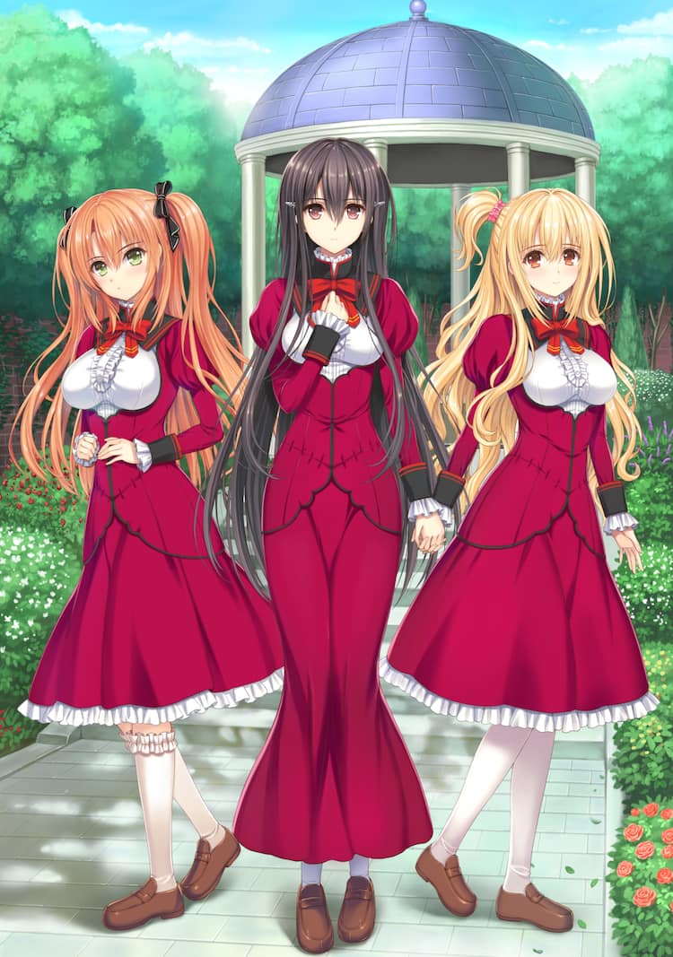 処女はお姉さまに恋してる」3作目が12月にOVA化、キービジュ公開 