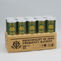 「機動戦士ガンダム　ジオン公国軍 食糧カンパン（10缶入）」