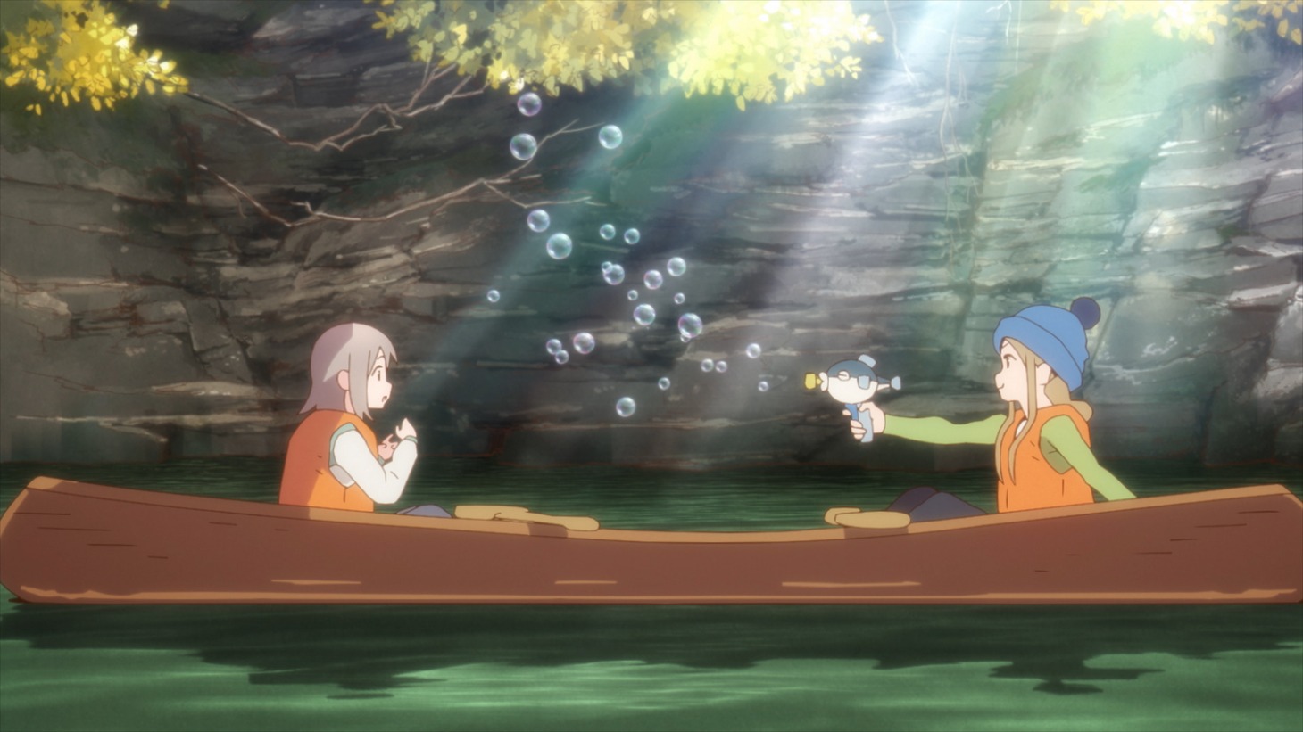 「ヤマノススメ Next Summit」ティザーPVより。(c)しろ/アース・スター エンターテイメント/『ヤマノススメ Next Summit』製作委員会