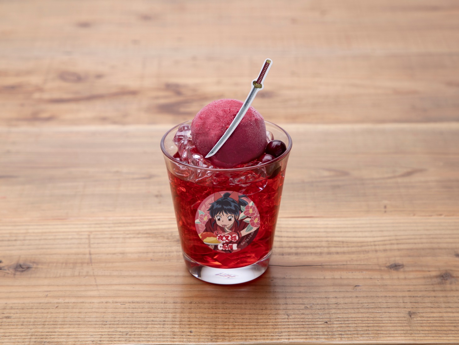 「もろはのクランベリーソーダフロート」