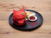 「もろはの紅夜叉バーガー」