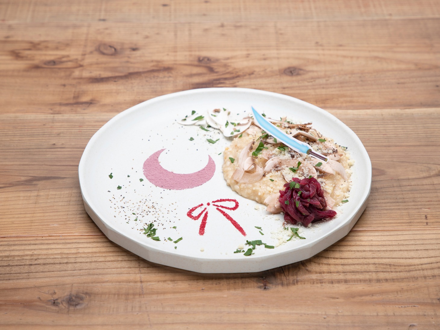 「日暮とわのクリームリゾット」