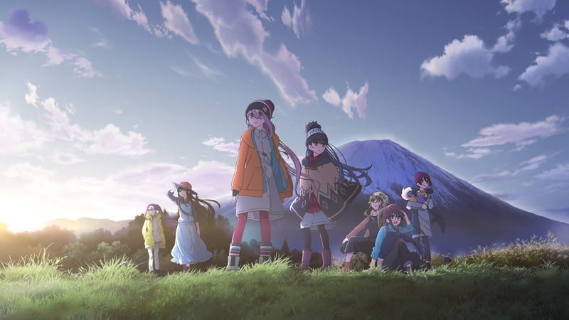 アニメ「ゆるキャン△」シリーズビジュアル