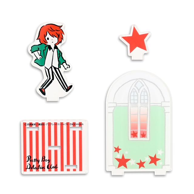 袋井満のアクリルジオラマ。