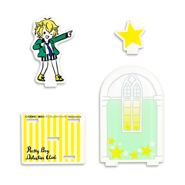 足利飆太のアクリルジオラマ。