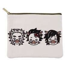 「刺繍ポーチ うりじろう＆うりおか＆うりごく」 ※商品画像はイメージ。実際の商品と異なる場合あり。 ※価格や仕様の変更および発売中止、延期、発売後の品切れが生じる可能性も。 (c)吾峠呼世晴／集英社