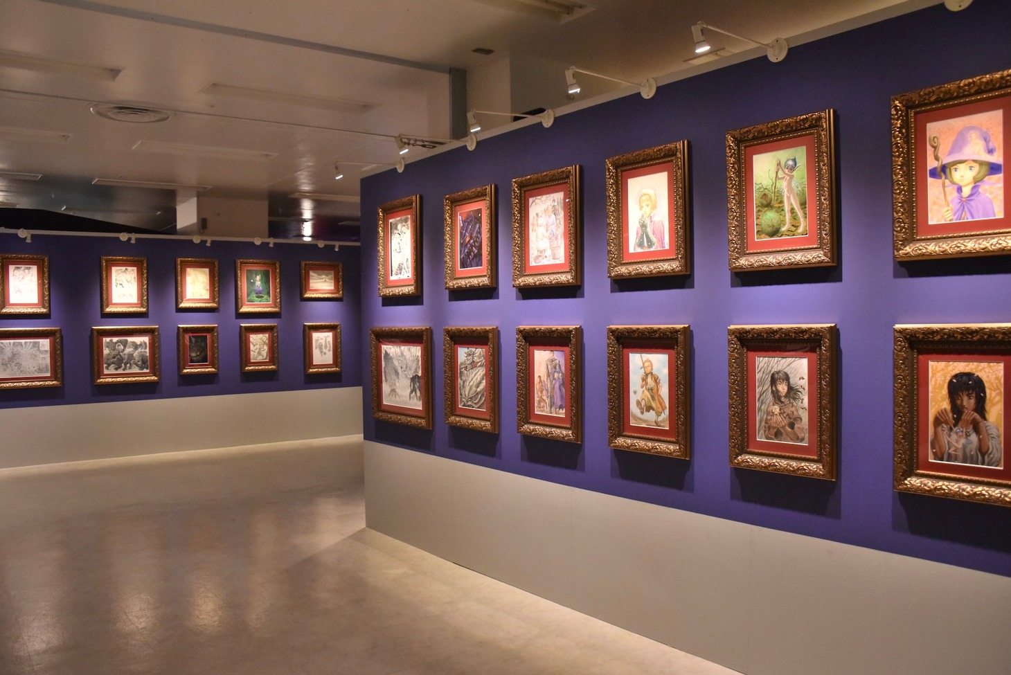「大ベルセルク展～三浦建太郎 画業32年の軌跡～」より。