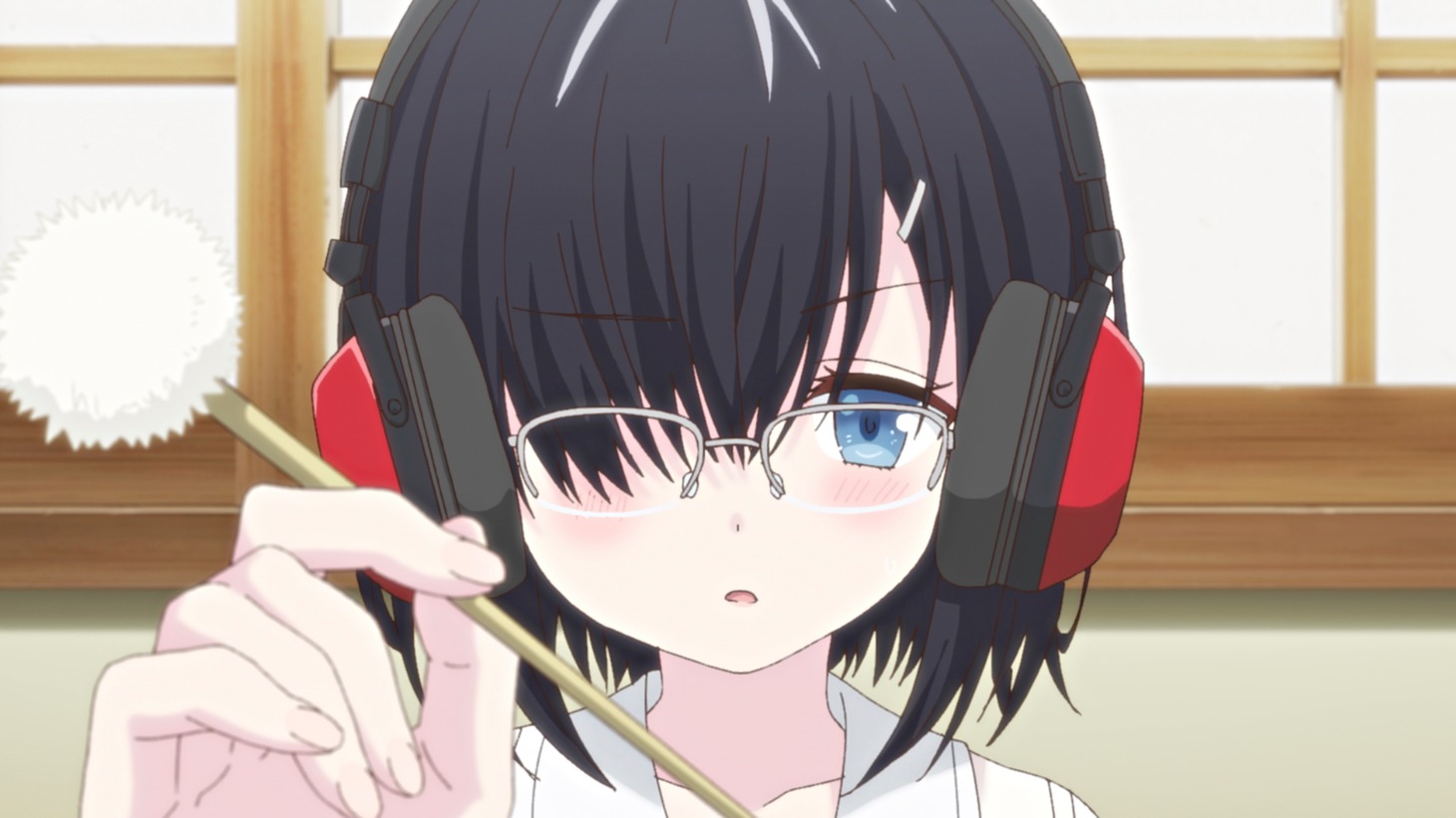アニメ「180秒で君の耳を幸せにできるか？」PVの場面カット。