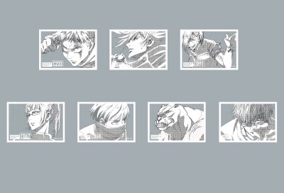 「『呪術廻戦』アクリルキーホルダーコレクション」(c)芥見下々／集英社・呪術廻戦製作委員会