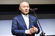 第78回ヴェネチア国際映画祭より、湯浅政明監督。(c)M. Angeles Salvador