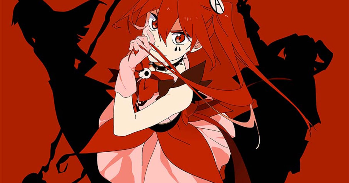 魔法少女マジカルデストロイヤーズ」魔法少女アナーキーら描いた赤い 