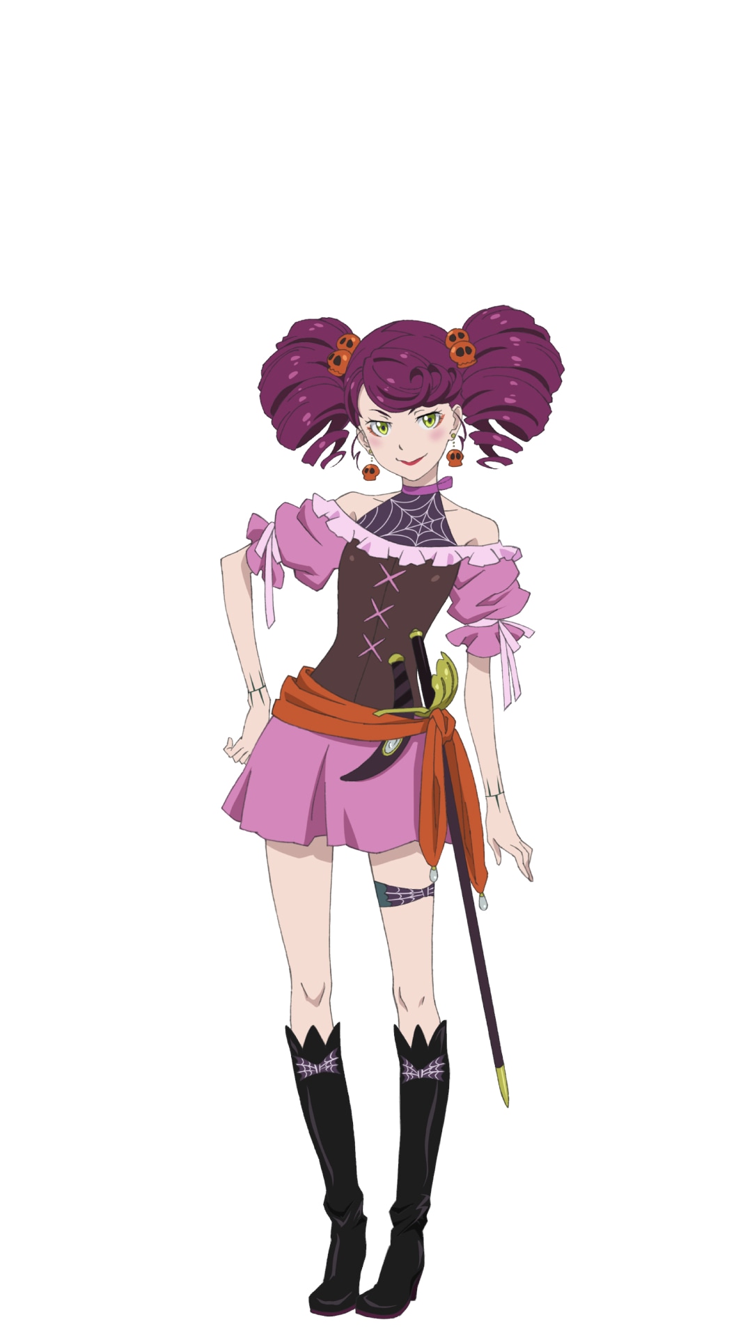 シャーロッテ・ベリー（CV：薮内満里奈）。ランブルローズに属する女海賊。レイピアと三日月刀の使い手で、可愛らしい見た目とは裏腹に腹黒い性格。船員の中でも一番にオマリーを慕っている。 (c)Kazuto Nakazawa / Production I.G