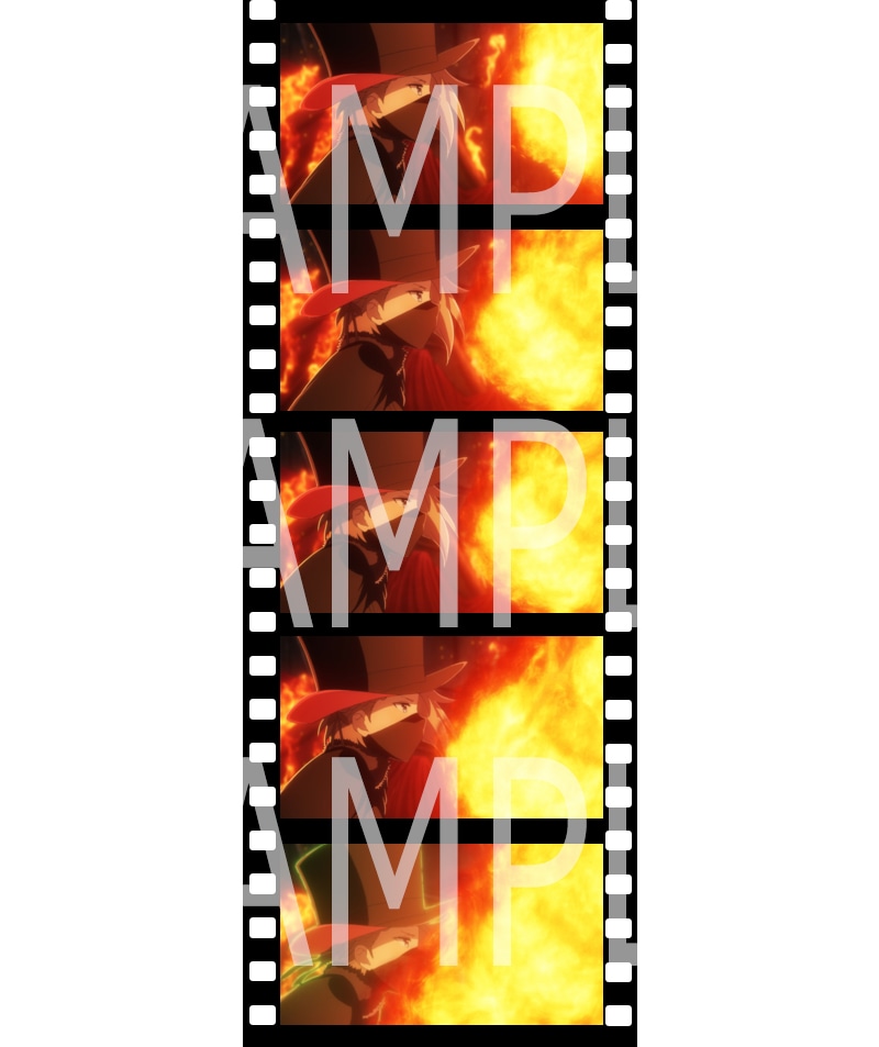 第3週の来場者特典である生コマフィルム。