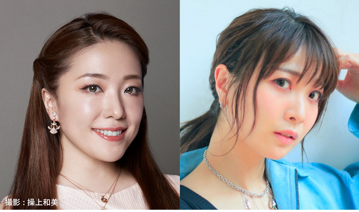 左から平原綾香、May'n。