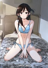 宮島礼吏「彼女、お借りします」のイラスト。