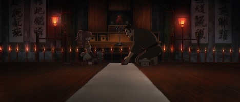 「のらうさロップと緋桜お蝶」より。