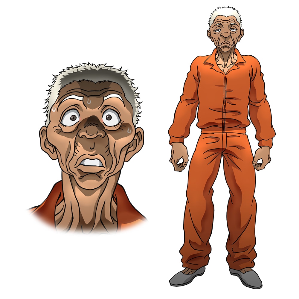 刃牙おじさん 老人受刑者（CV：麻生智久） [画像・動画ギャラリー 4/39] - コミック