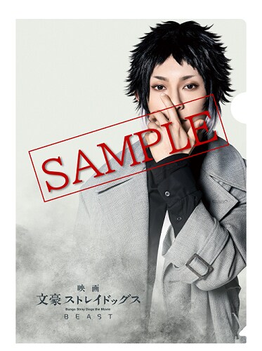 ムビチケ特典であるA4ファイルの表面。