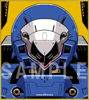劇場版『Gのレコンギスタ III』「宇宙からの遺産」の「Blu-ray特装限定版」法人共通特典である「形部一平描き下ろしミニ色紙」のサンプル画像。(c)創通・サンライズ