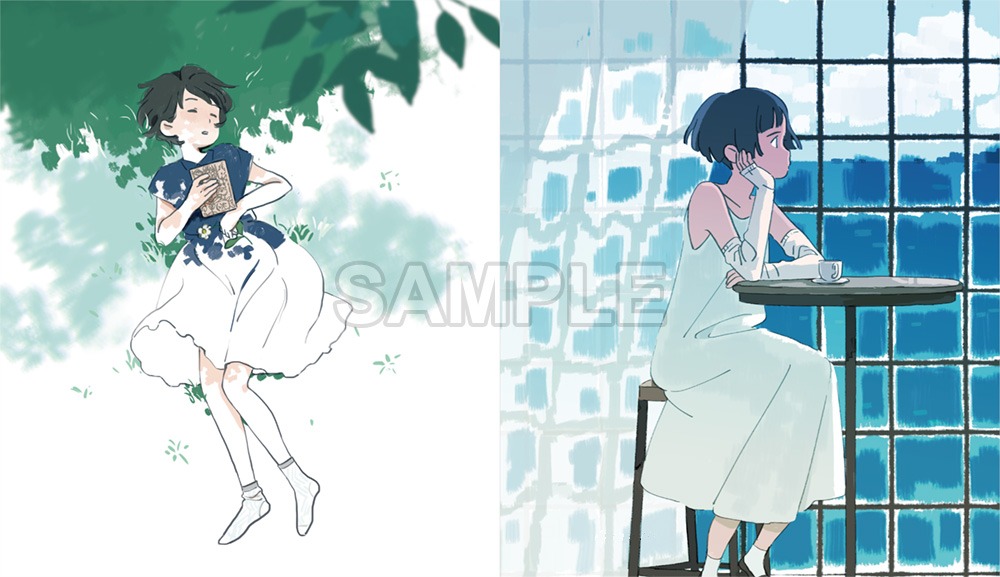 「ゆめの水平線 めばち作品集」より。