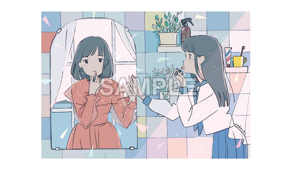 「ゆめの水平線 めばち作品集」より。