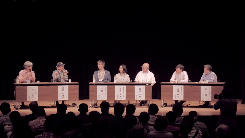 「富野由悠季の世界」福岡会場のトークショーより。 (c)手塚プロダクション・東北新社 (c)東北新社 (c)サンライズ (c)創通・サンライズ (c)サンライズ・バンダイビジュアル・バンダイチャンネル (c)SUNRISE・BV・WOWOW (c)オフィス アイ