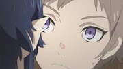TVアニメ「月とライカと吸血姫」第1話の場面カット。